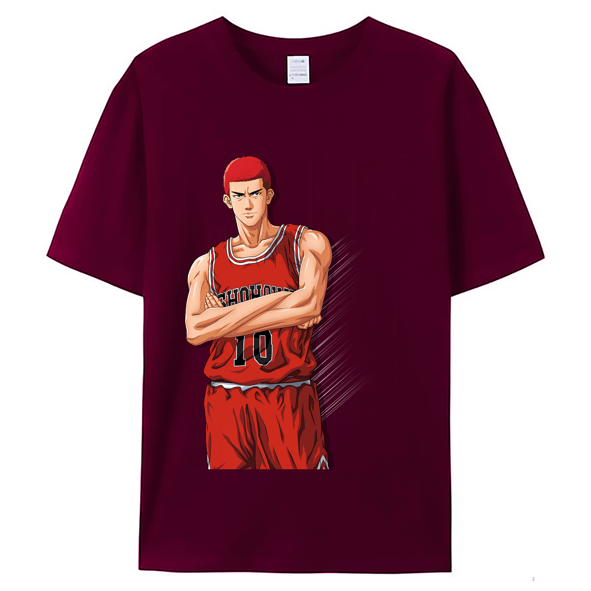 （画像用） SLAM DUNK／スラムダンク レディースカジュアルプリントTシャツ（綿100％）